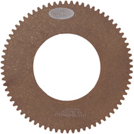 One Piece Organic Friction Plate