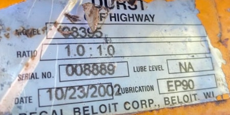 Identify Durst spec tag