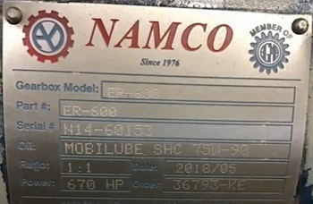 NAMCO spec tag identification