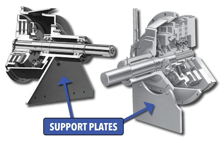 SUPPORT PLATES PTO