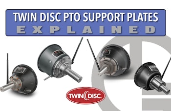 TWIN DISC PTO SUPPORT PLATES THUMBNAIL