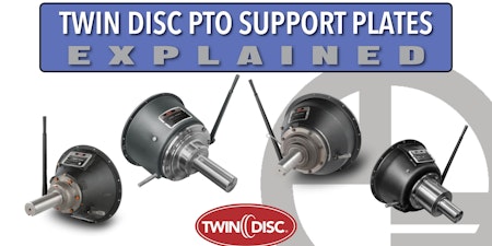 TWIN DISC PTO SUPPORT PLATES THUMBNAIL