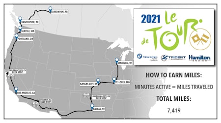 Tour de PJ 2021 Map blog